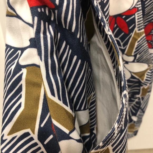 V-neck floral Womens Size Small comfy casual  wear lace tie up spaghetti straps - Picture 3 of 4